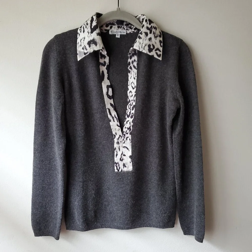 Vicedomini 100% Cashmere Sweater S